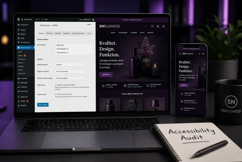 WordPress webshop tilpasset nyt EU-direktiv om webshops